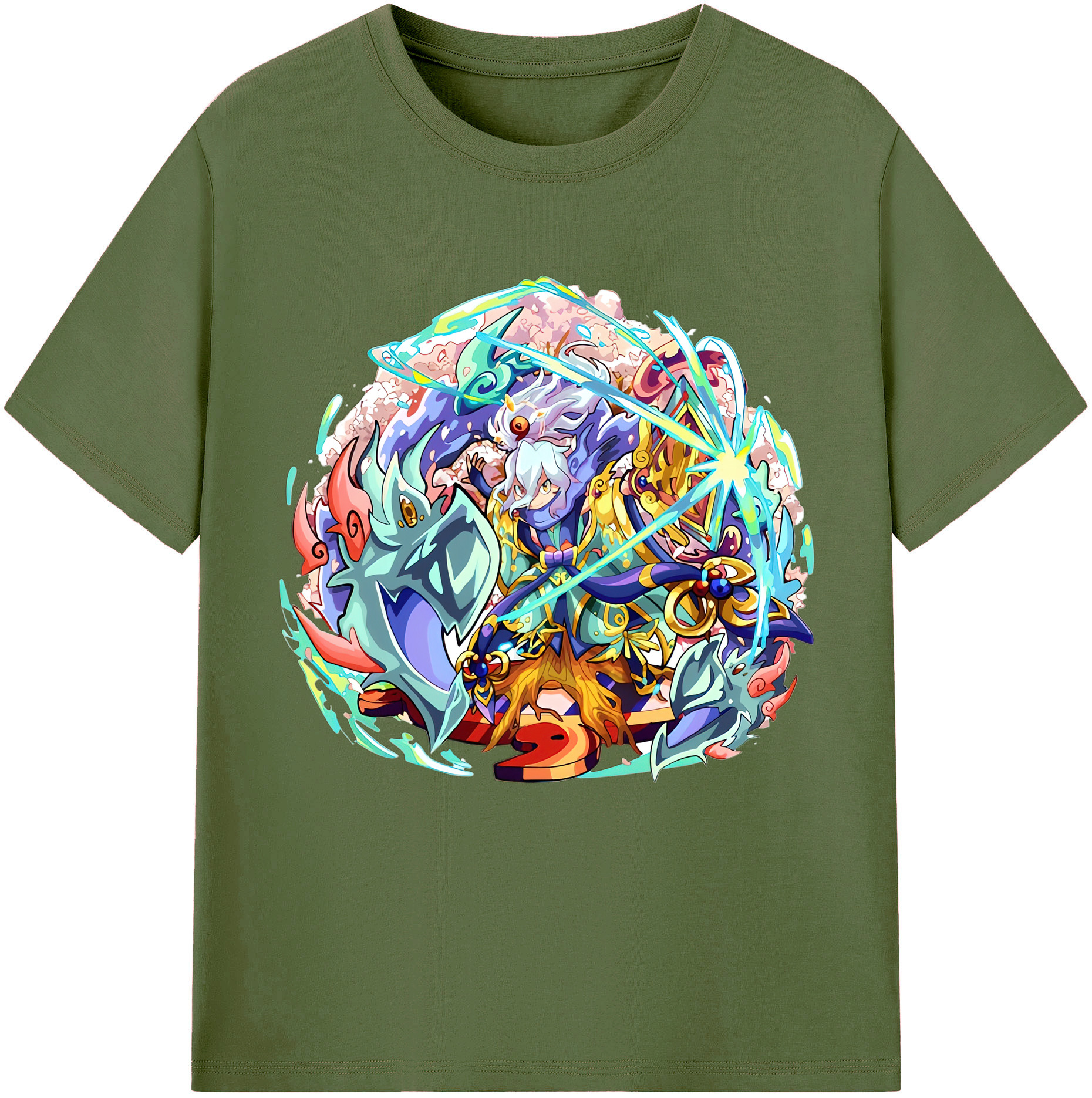 （画像用） 妖怪ウォッチ Yo-kai Watch 綿100％半袖Tシャツ（フロントプリント）